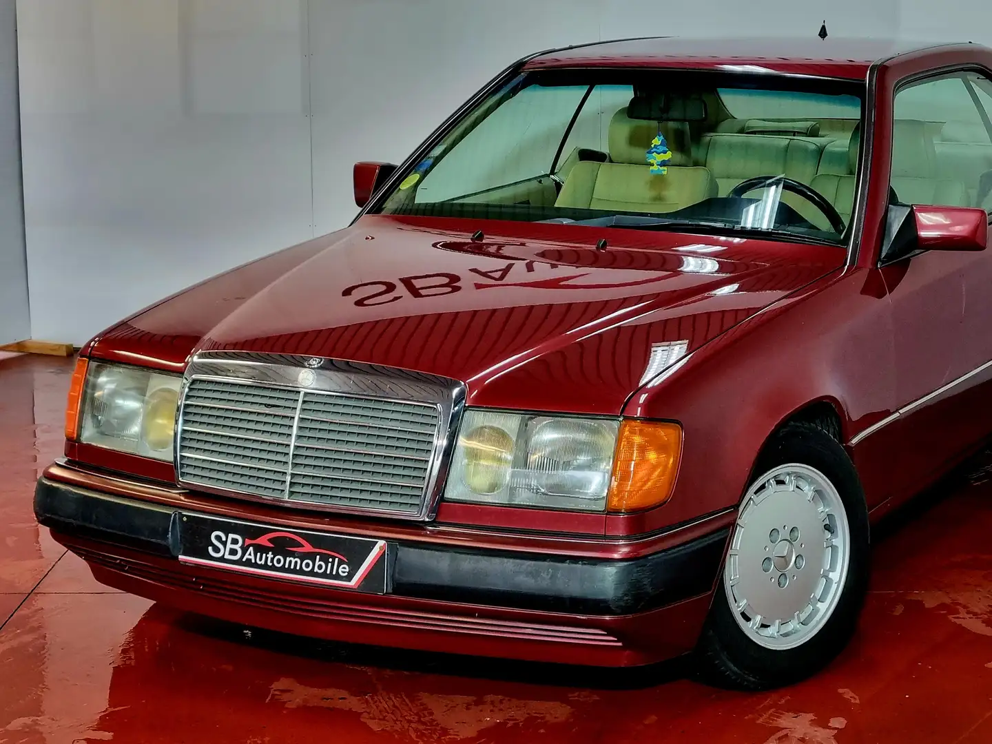 Mercedes-Benz CE 230 BOIT-AUTO*AIRCO*CUIR*OLDTIMER*GARANTIE 12M** crvena - 2