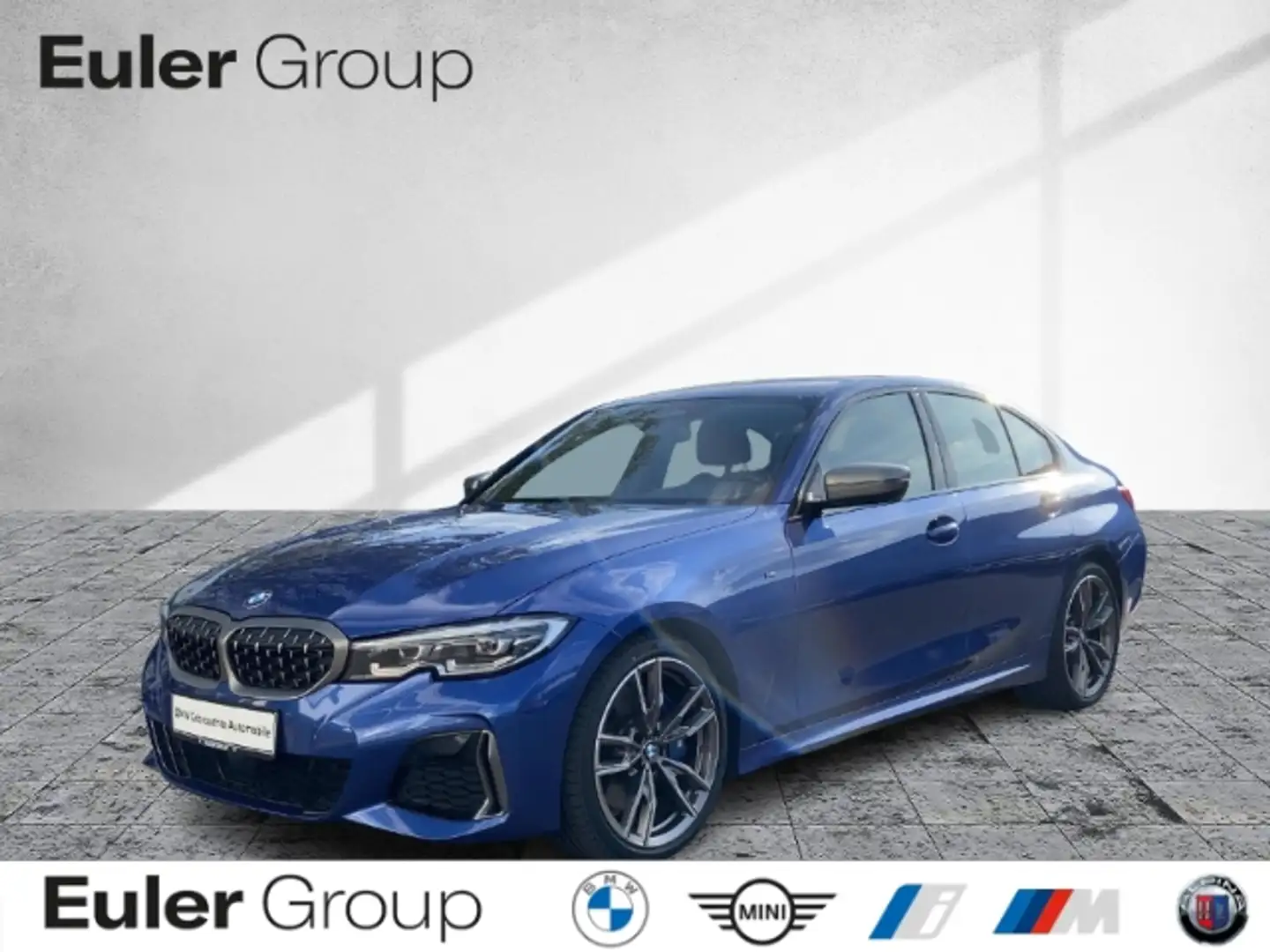 BMW 340 xDrive Limousine 19'' M Sport StandHZG Navi Lenkra Blau - 1