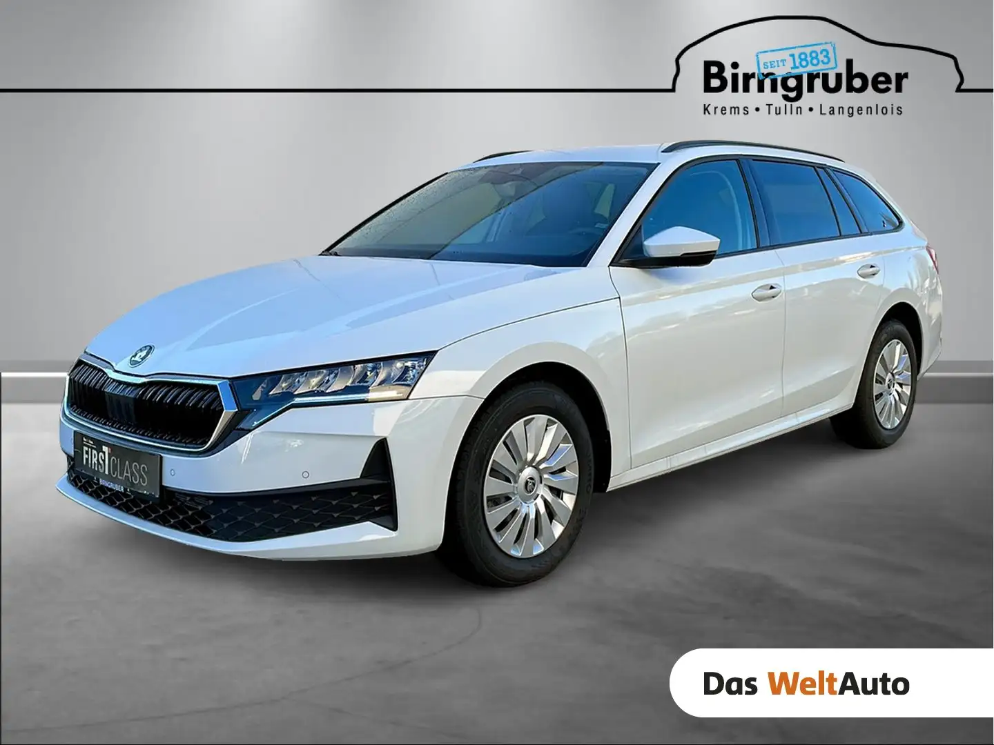 Skoda Octavia Essence TDI Weiß - 1