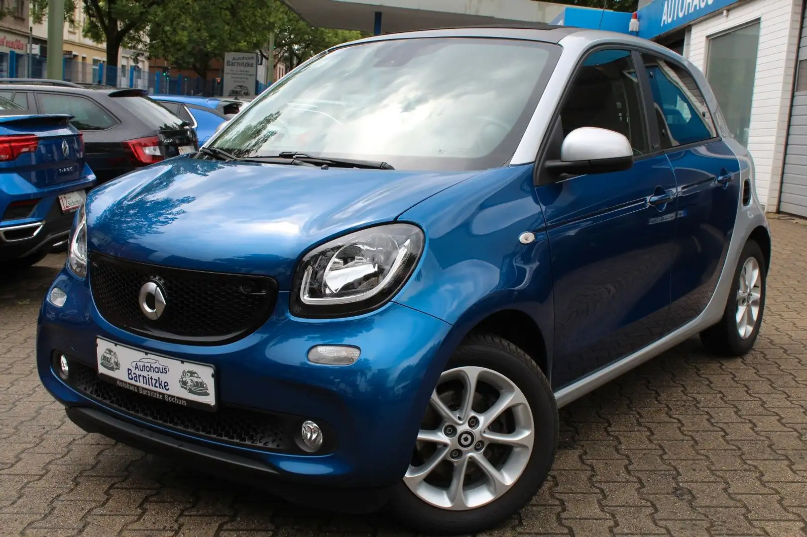smart forFour forfour * Faltdach * PDC * Klimaauto * Blau - 1