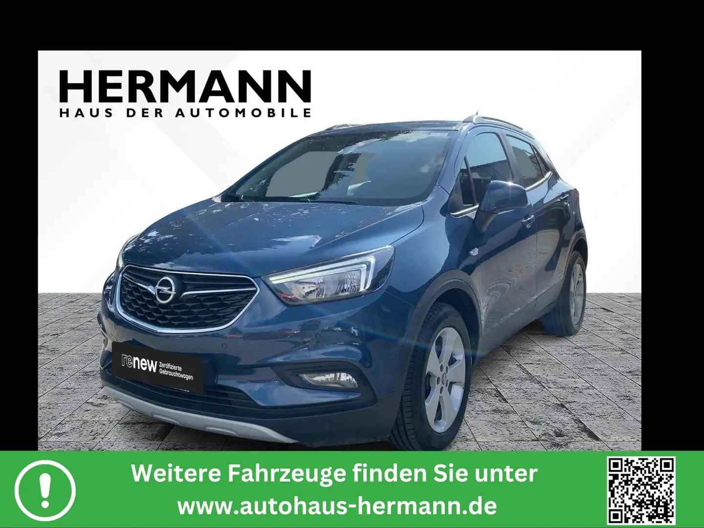 Opel Mokka X 1.6 Edition *CarPlay*Sitzhzg*Klima* Blau - 1
