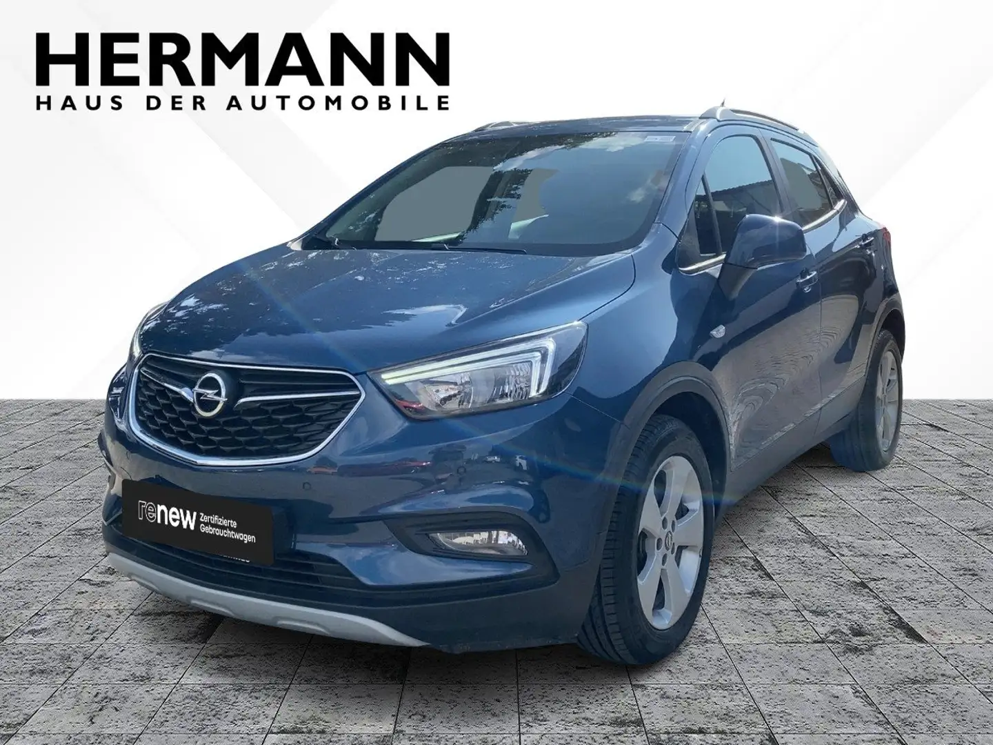 Opel Mokka X 1.6 Edition *CarPlay*Sitzhzg*Klima* Blauw - 1