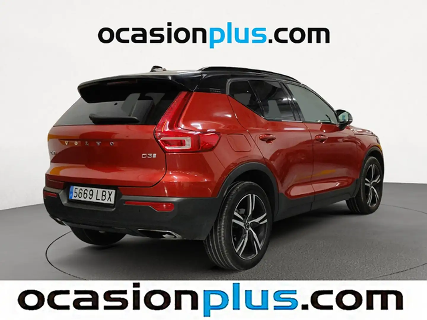 Volvo XC40 D3 R-Design Aut. Rojo - 2