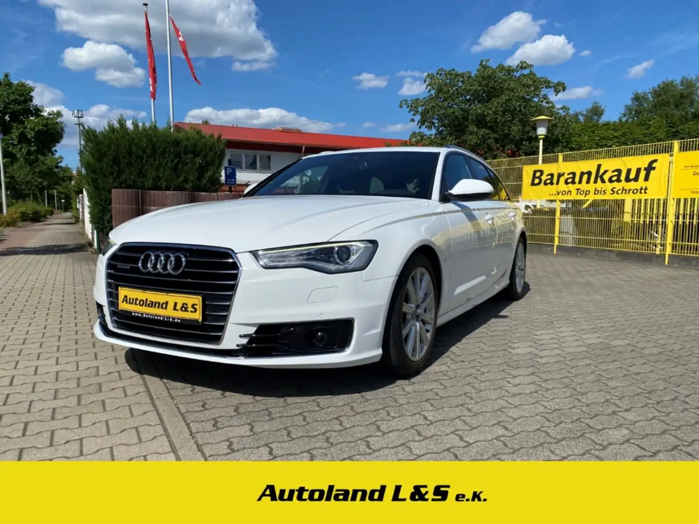 Audi A6 Avant 3.0 TFSI quattro,Bi-Xenon,Navi,SH,2.Hand,WKR Weiß - 1