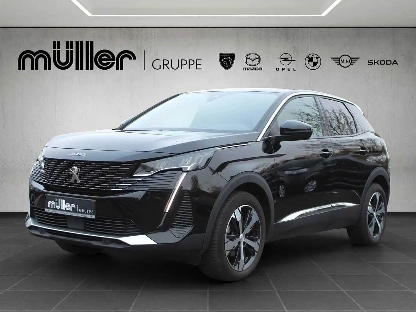Peugeot 3008 BlueHDi 130 EAT8 Allure Noir - 1