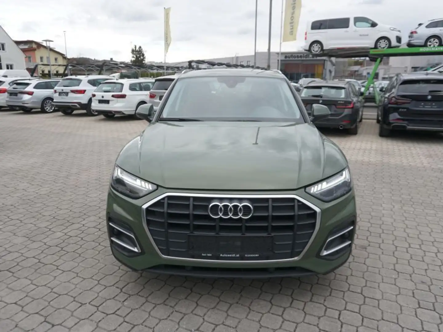 Audi Q5 30 TDI S-tronic *MATRIX+LEDER+VIRTUAL* Grün - 2