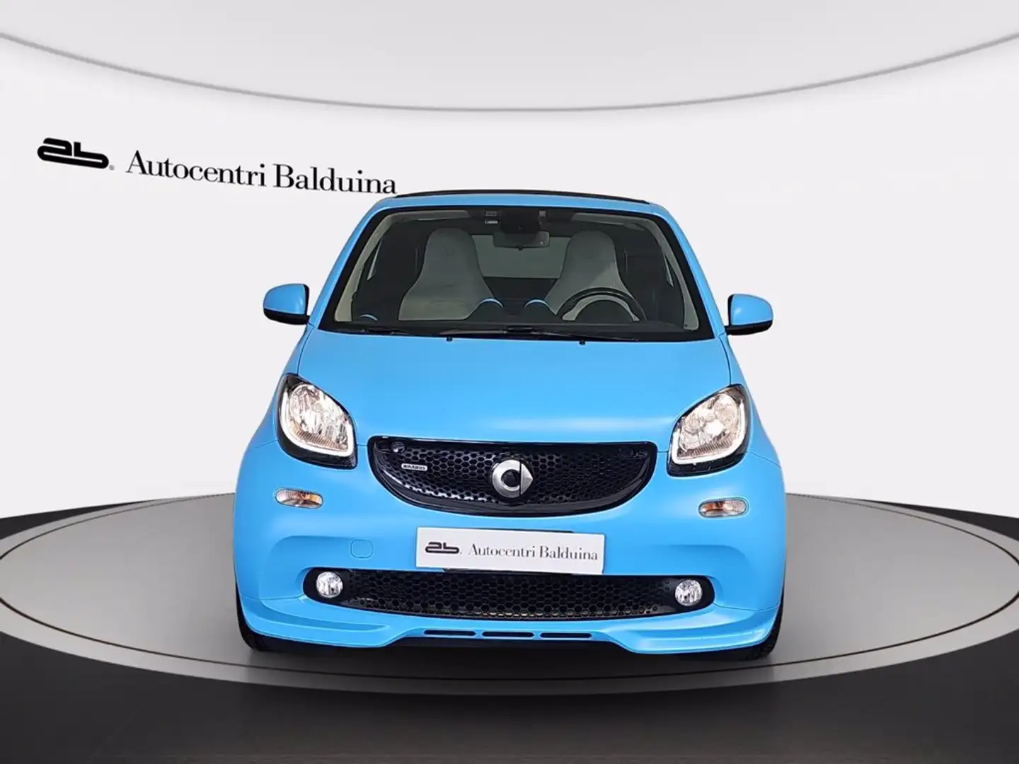 smart forTwo cabrio 0.9 t brabus edition 90cv twinamic Blu/Azzurro - 2
