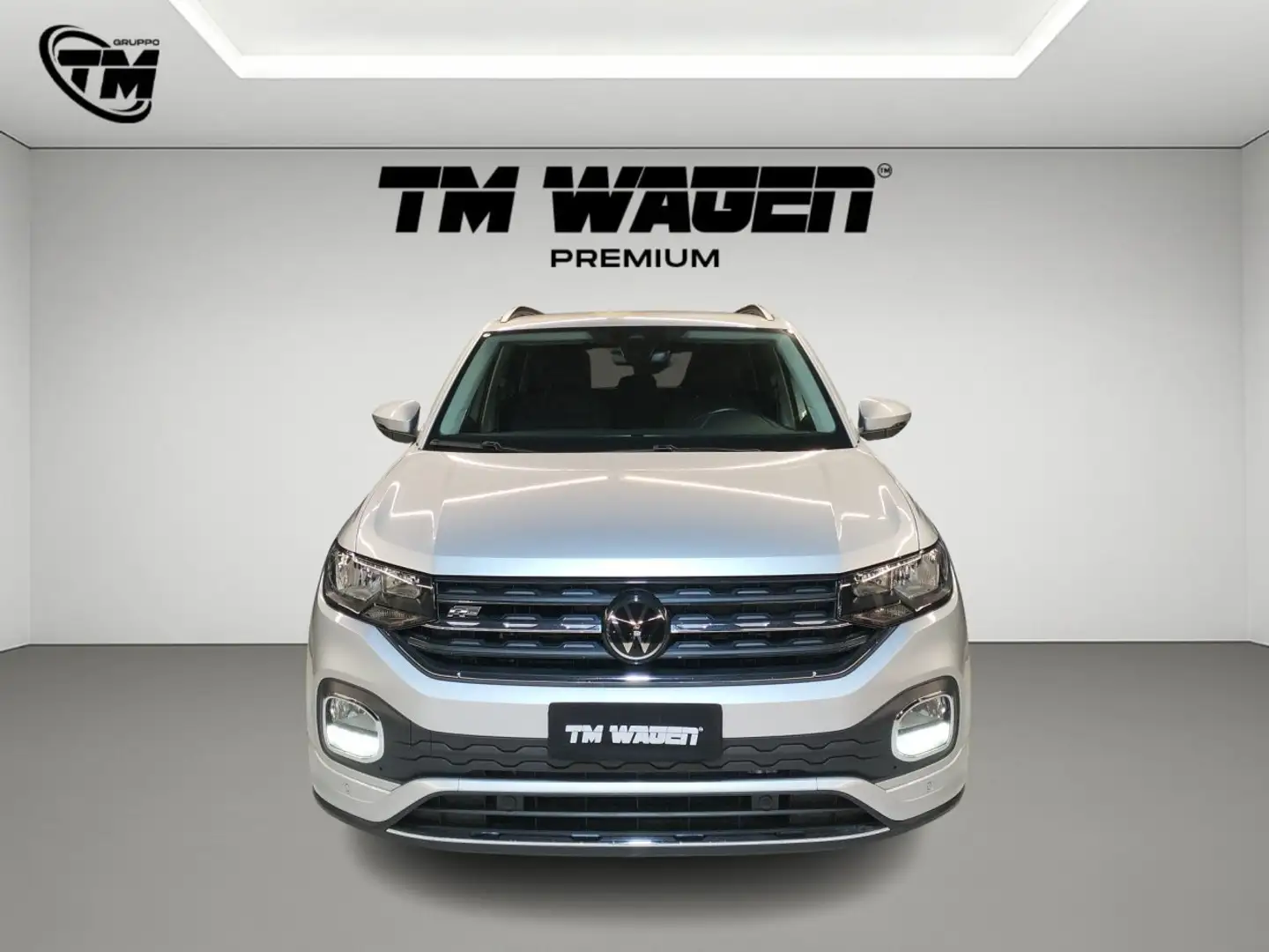Volkswagen T-Cross 1.0 tsi Sport R-LINE 110cv Plateado - 2