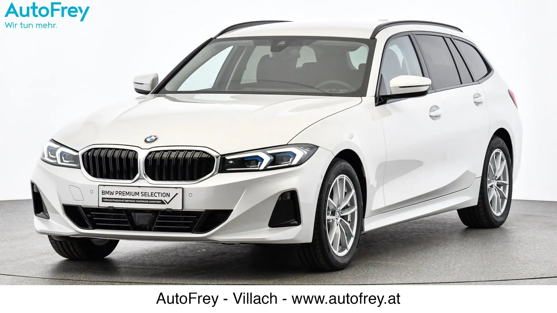 BMW 318 318d Blanc - 1