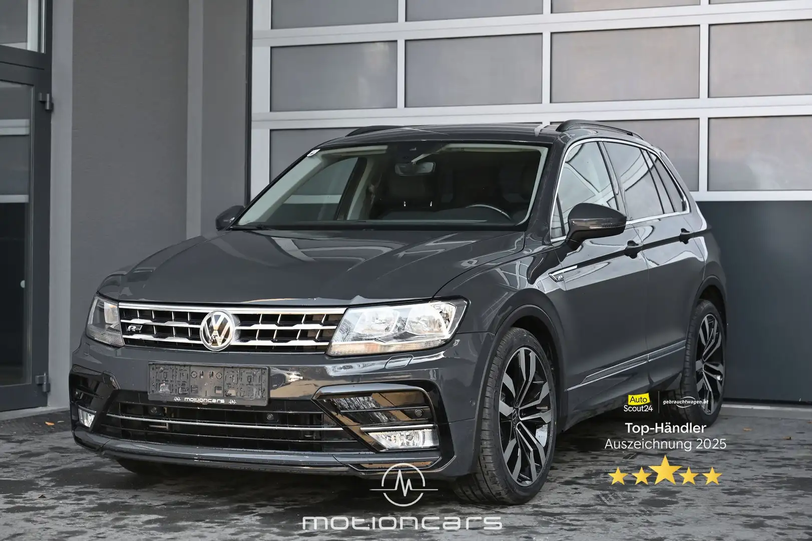 Volkswagen Tiguan 2.0 TDI BMT R-Line 4Motion Pickerl NEU Grau - 1