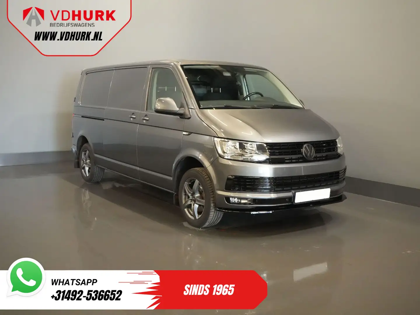 Volkswagen T6 Transporter 2.0 TDI 150 pk DSG Aut. L2 BPM VRIJ! Carplay/ 2.5t Gris - 1