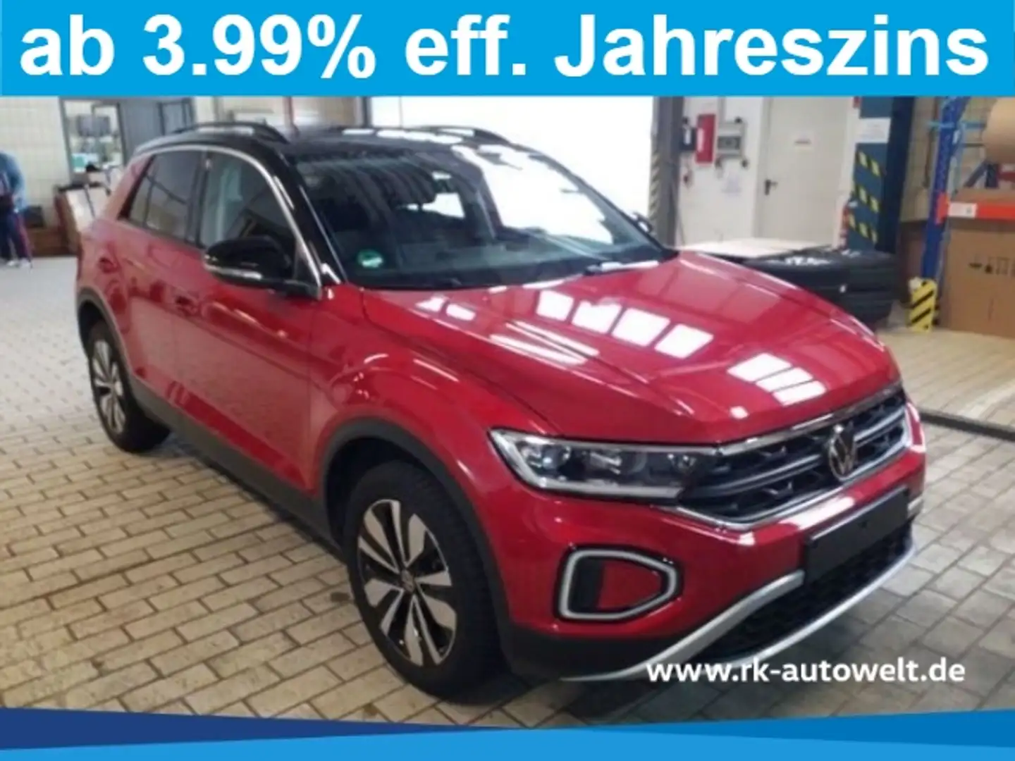 Volkswagen T-Roc 1.5 TSI Move Navi LED Plus  Fahrprofilauswahl ACC Rot - 1