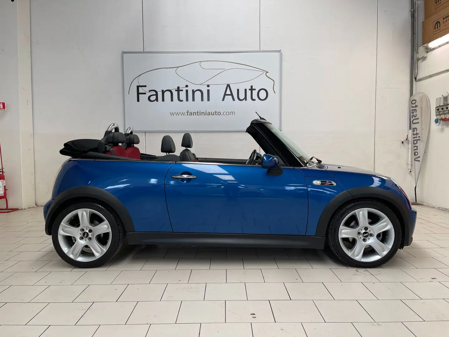 MINI Cooper S Cabrio 1.6 170cv-LEGGi SOTTO Blau - 2
