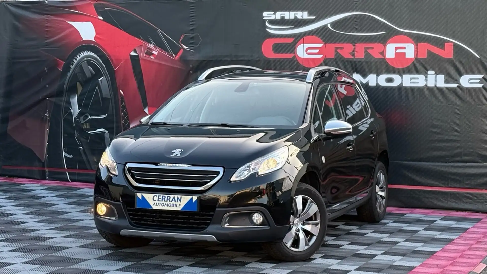 Peugeot 2008 1.6 VTI ALLURE BVA Noir - 1
