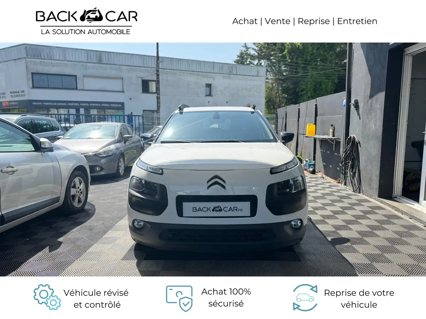 Citroen C4 Cactus PureTech 110 S\u0026amp;S Shine - DISTRIBUTION OK  Blanc - 2