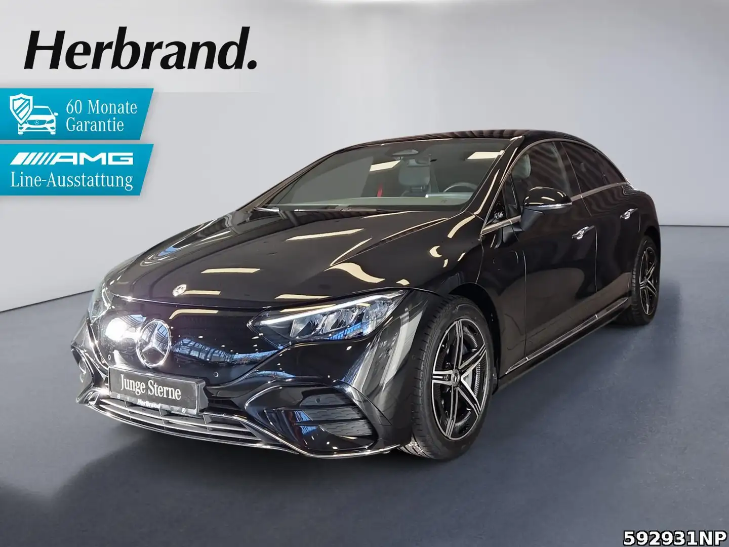 Mercedes-Benz EQE 300 AMG Pano Distronic Memory Lenkradheizung Schwarz - 1