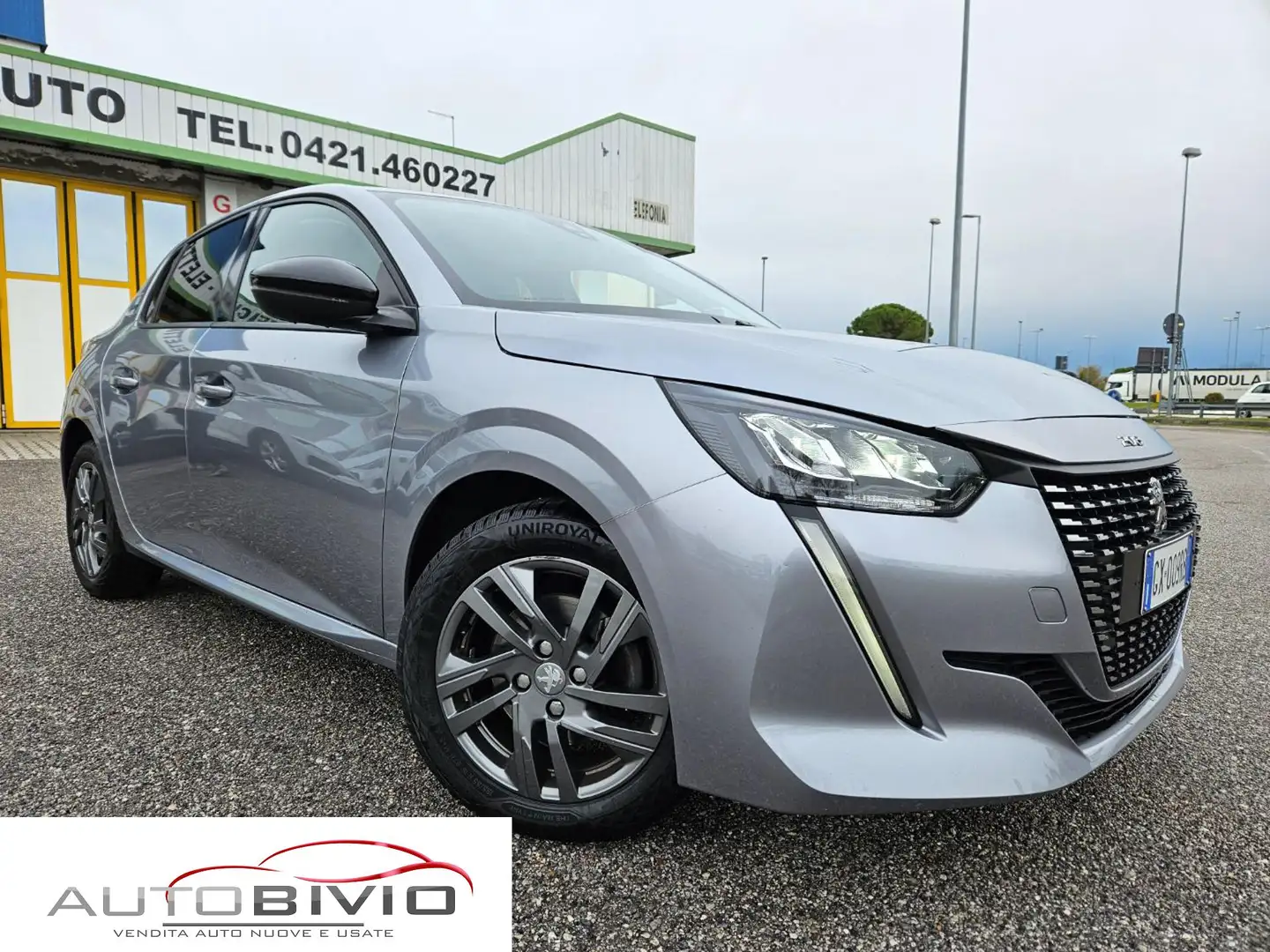 Peugeot 208 PureTech 100 Stop&Start EAT8 5 porte Style Grigio - 1