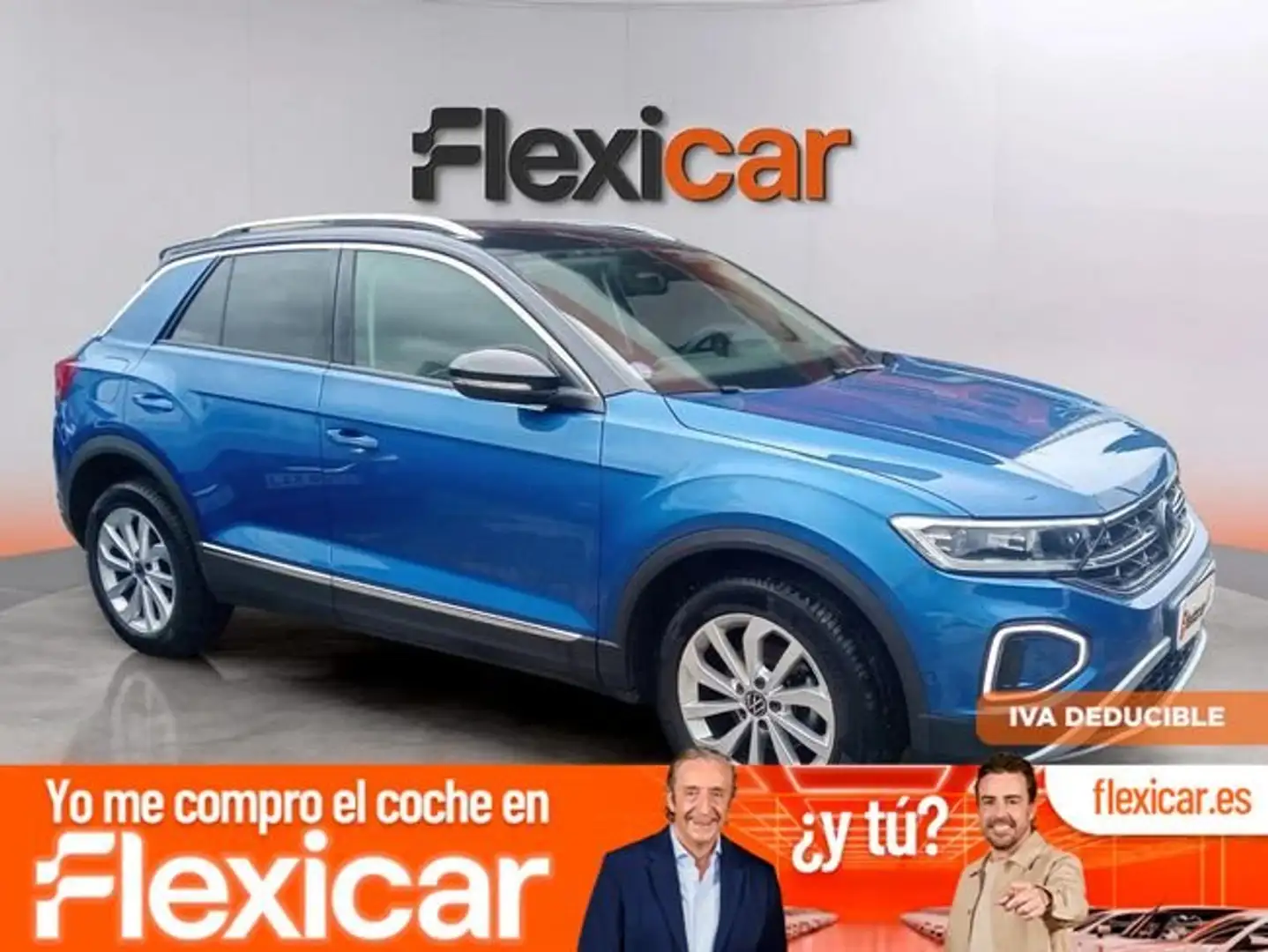 Volkswagen T-Roc 1.5 TSI Advance Style DSG7 Azul - 1