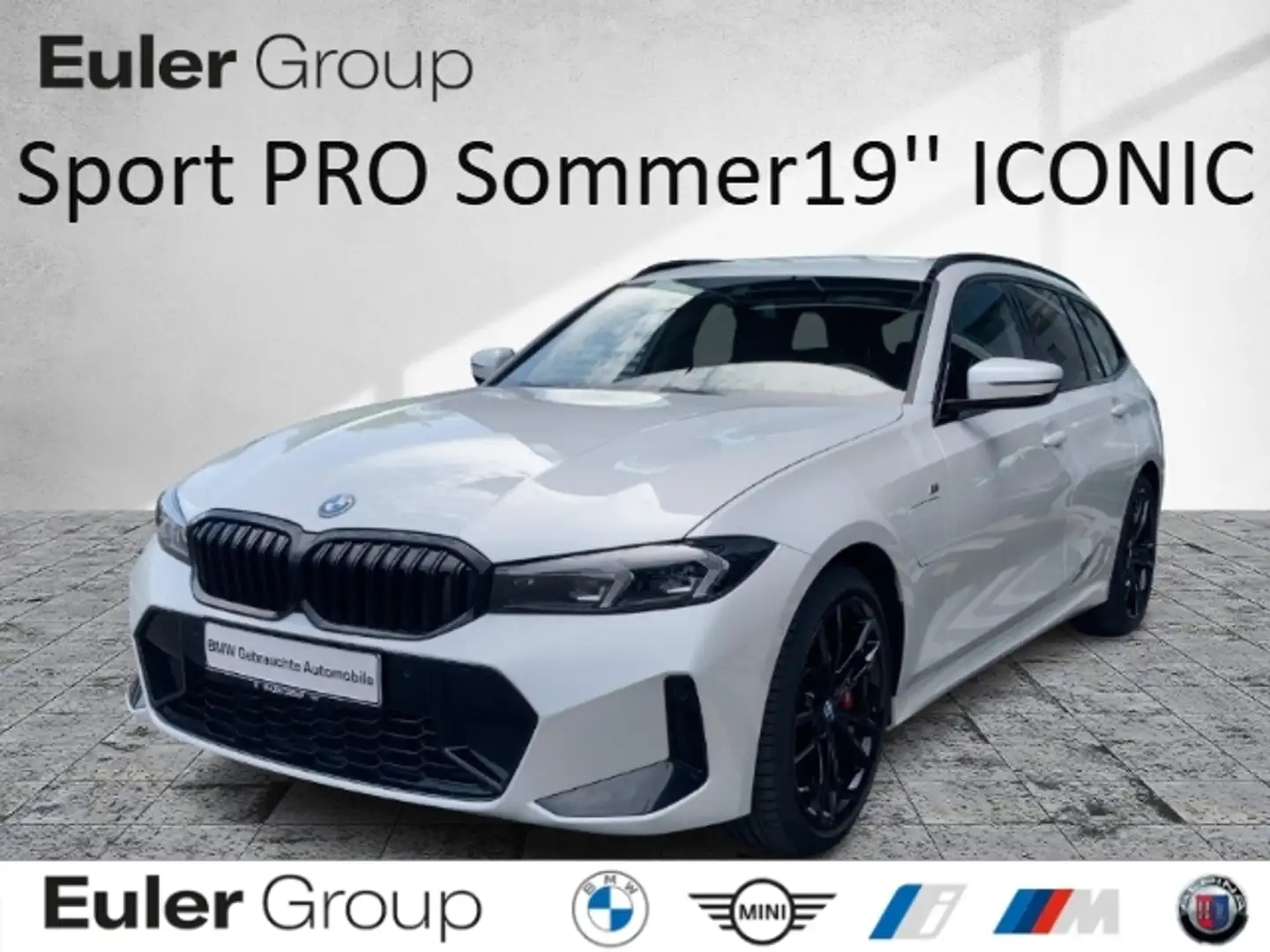 BMW 330 e M-Sport PRO Sommer19'' ICONIC Hifi AdLED HUD Weiß - 1