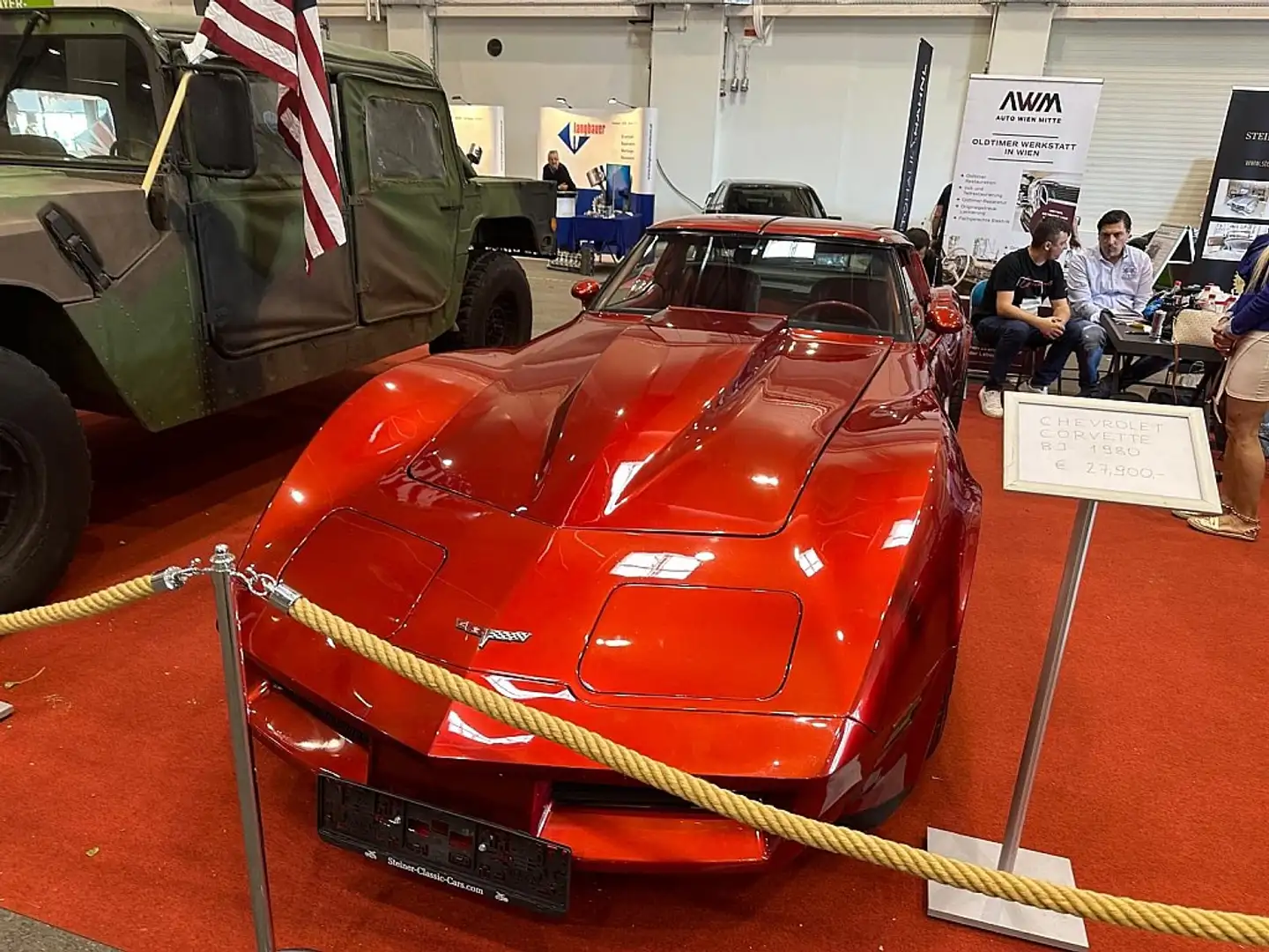 Chevrolet Corvette C3 Rood - 2