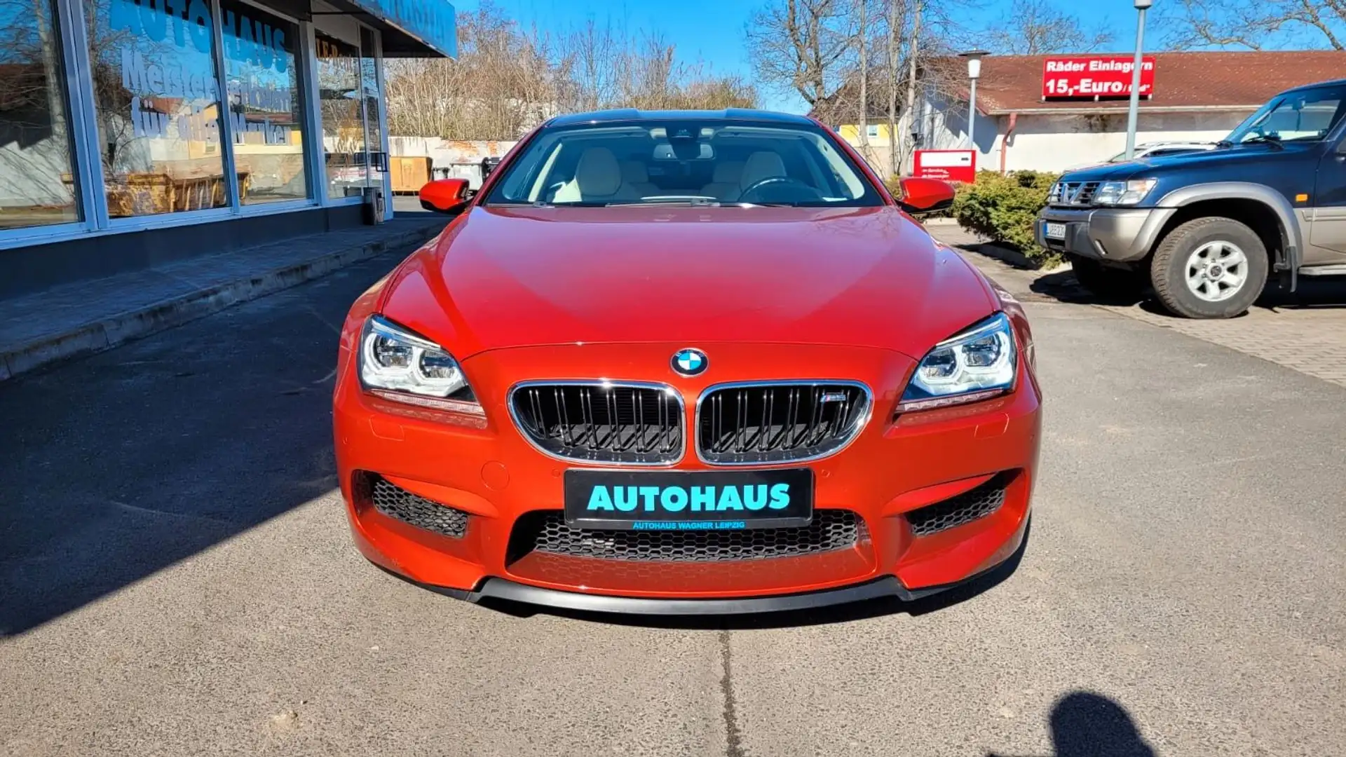 BMW M6 Coupe V8 *Leder*Navi*LED*Liebhaberfahrzeug Oranžová - 2