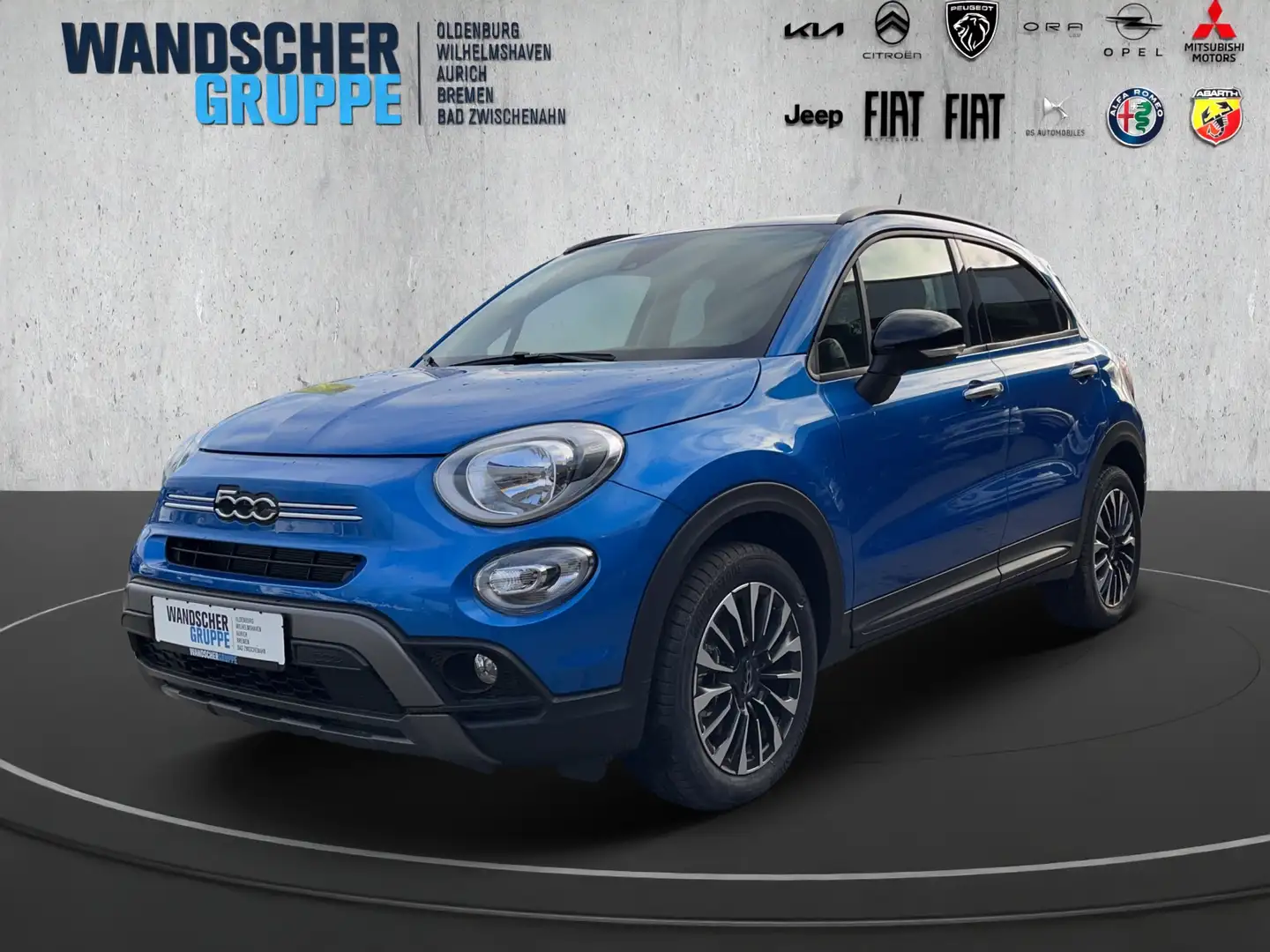 Fiat 500X MY22 CROSS HYBRID Komfort Plus Paket Blau - 1