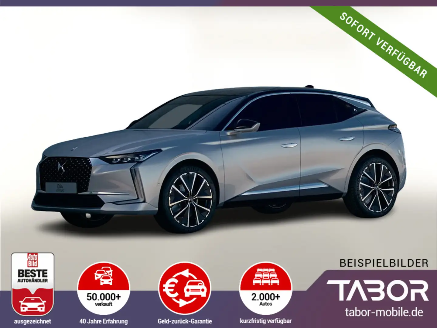 DS Automobiles DS 4 130 EAT8 Opera LED Massage Nav 360 eHk Schiebe Szürke - 1