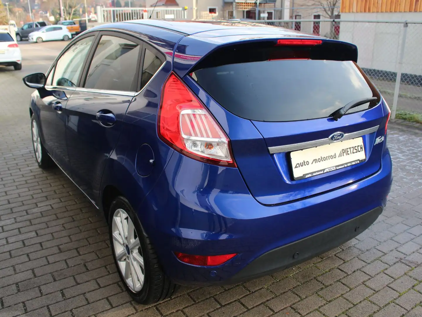 Ford Fiesta Titanium 1.0 Alu Klimaautom.NSW RS SHZ WR Blau - 2