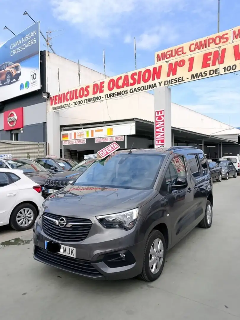 Opel Combo N1 Life 1.5TD S&S L Business Edition Plus 10 Gris - 1