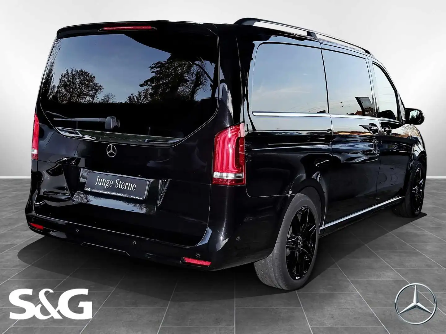 Mercedes-Benz V 300 d 4MATIC AVANTGARDE EDITION Lang Schwarz - 2