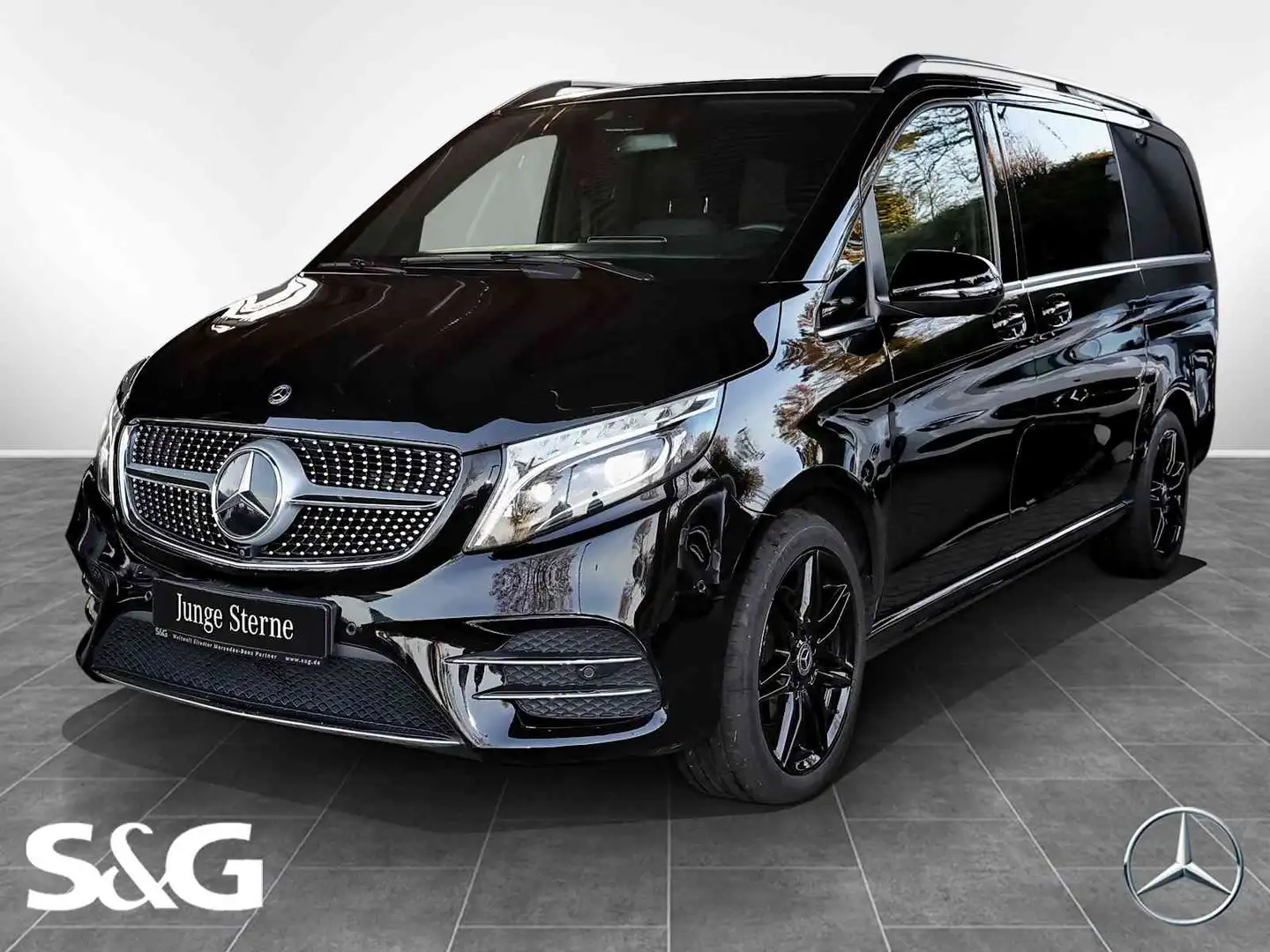 Mercedes-Benz V 300 d 4MATIC AVANTGARDE EDITION Lang Schwarz - 1