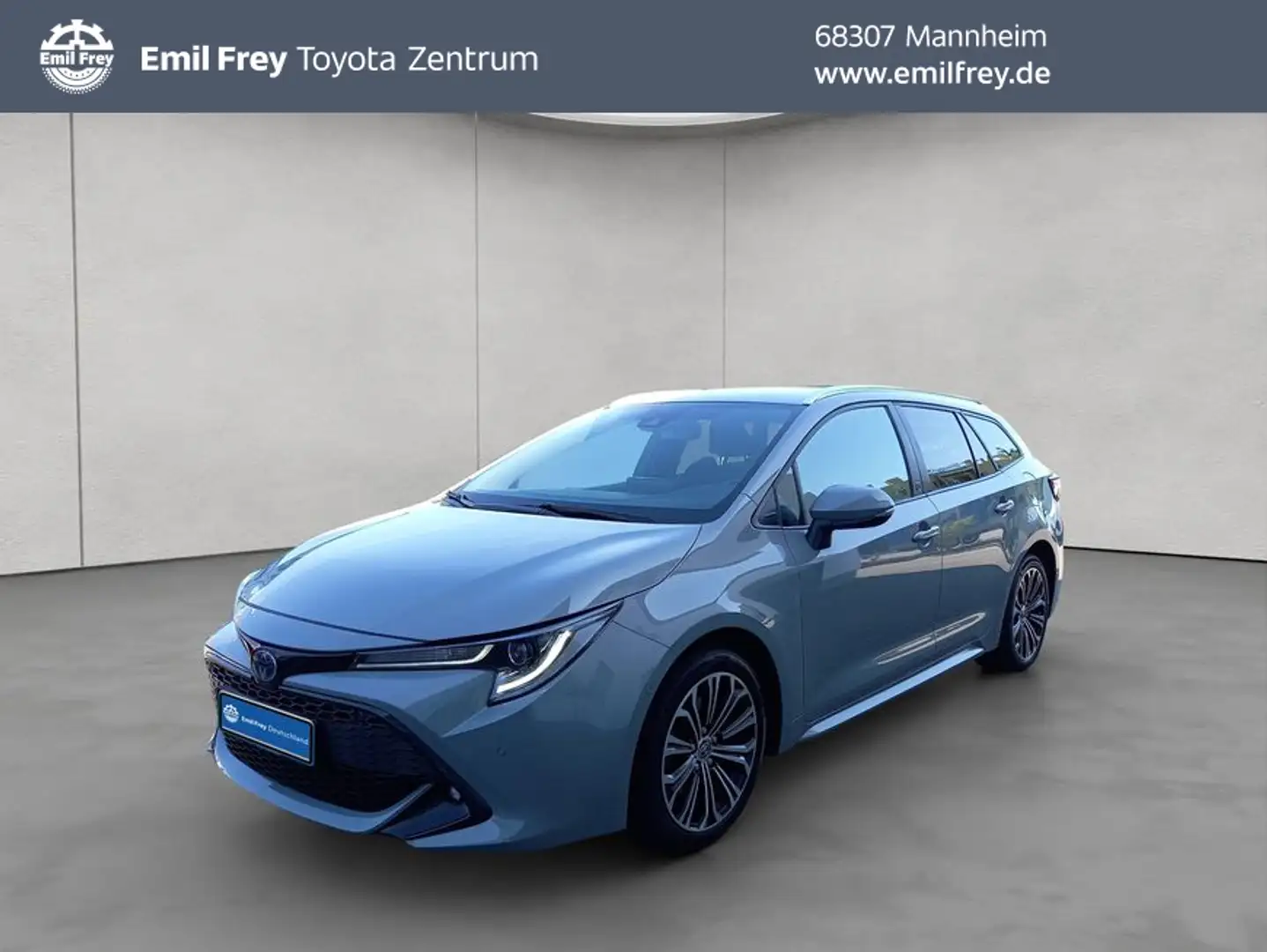 Toyota Corolla 2.0 Hybrid Touring Sports Team Deutschland Grijs - 1