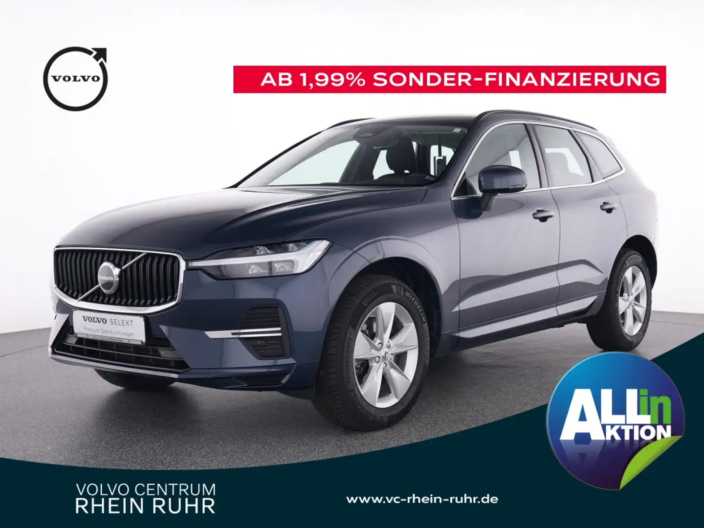 Volvo XC60 B4 D Core Navi+PAP+DAB+Metallic+Kamera+LM Blau - 1
