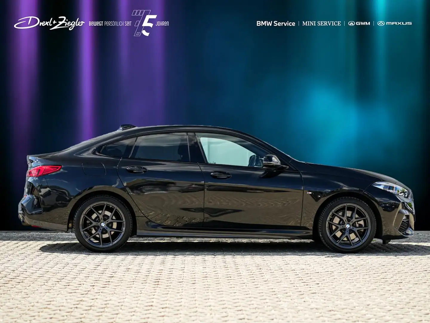 BMW 220 220i Gran Coupe M-Sport GSD ACC HuD H&K RFK KoZg Schwarz - 2