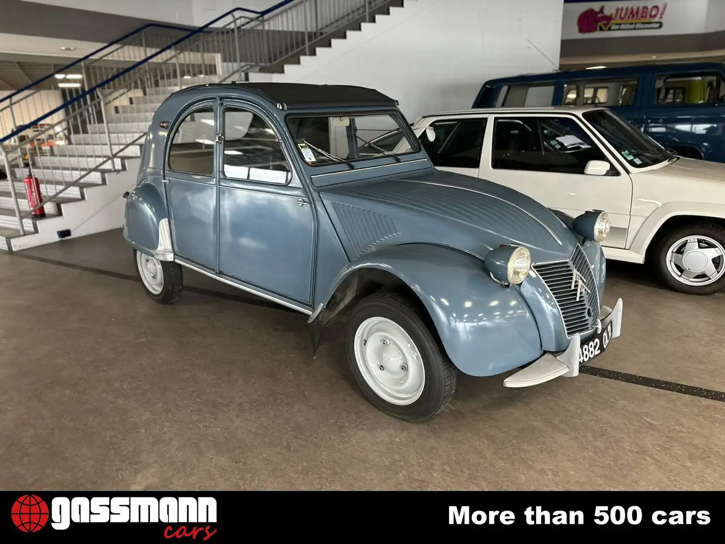 Citroen 2CV Ente 2 CV Blue - 2