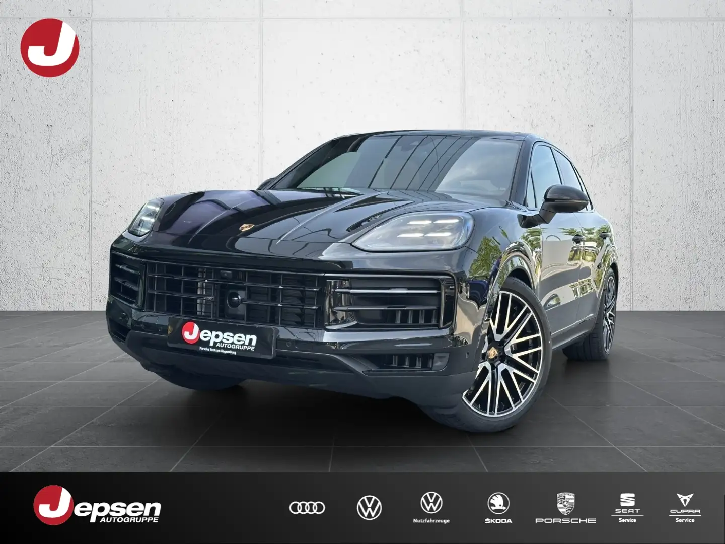 Porsche Cayenne E-Hybrid PANO BOSE SHZ Schwarz - 1