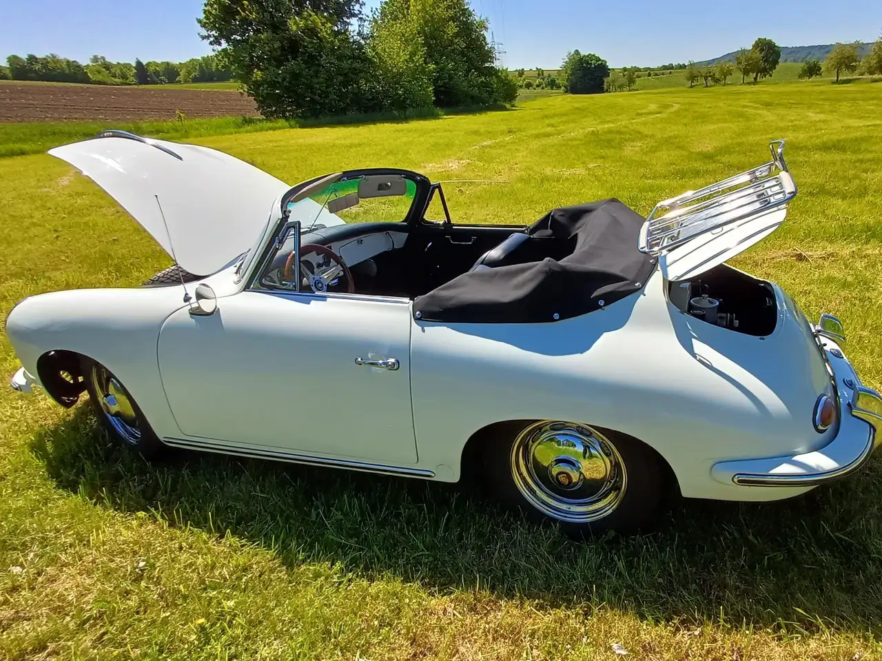 Porsche 356 Reutter Cabriolet 1963, foto 2