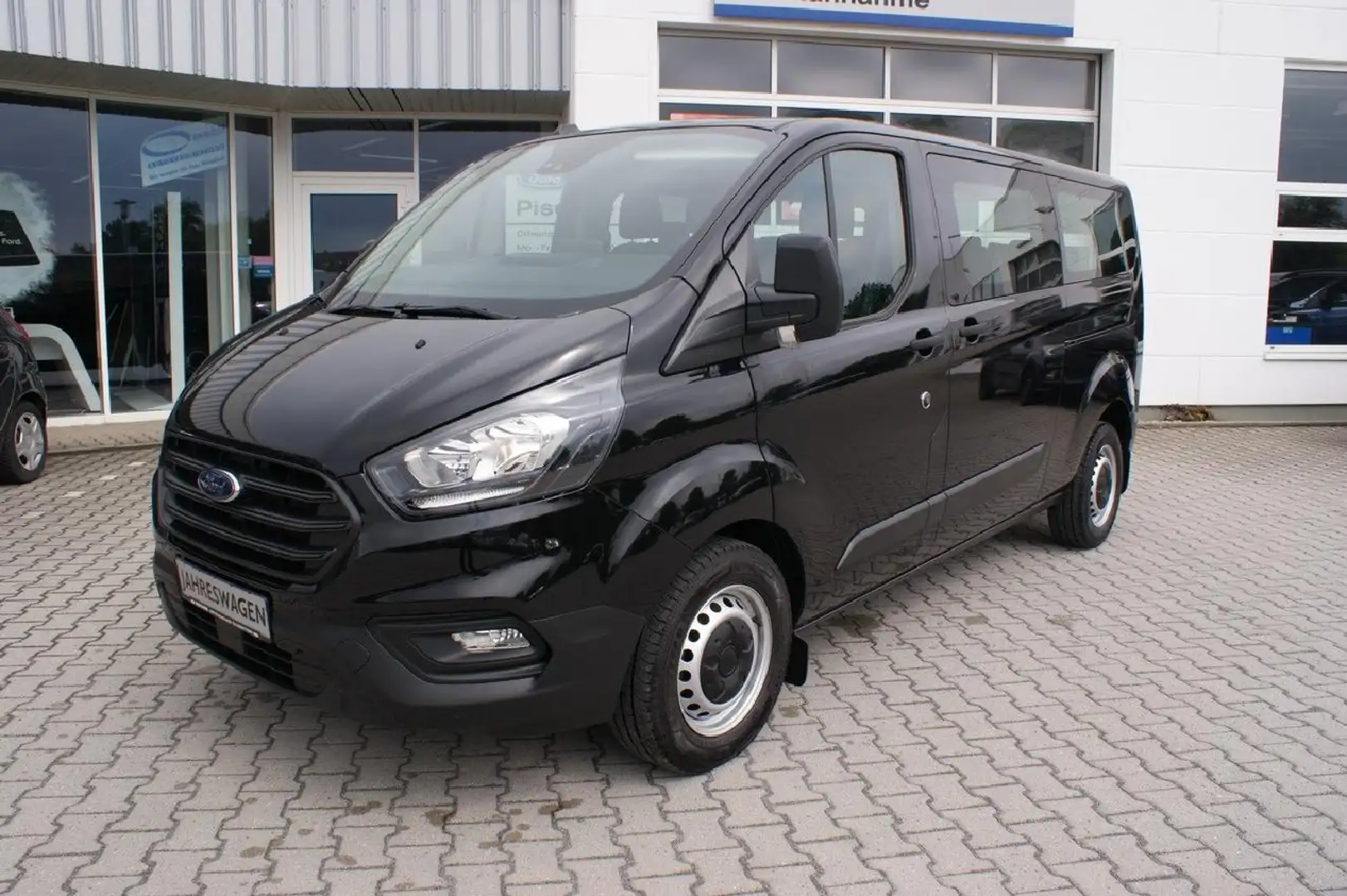 Ford Transit Custom Kombi 2 Schiebetüren Standheizung Navi ACC Klima Schwarz - 1
