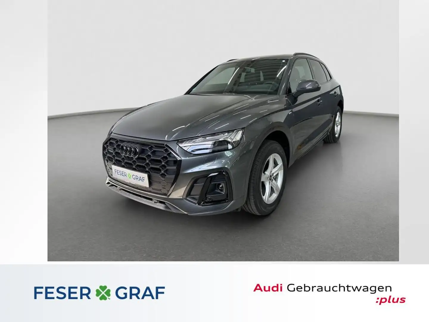 Audi Q5 S line 40 TDI quatt. 150 kW S tronic Pano AHK Grigio - 1