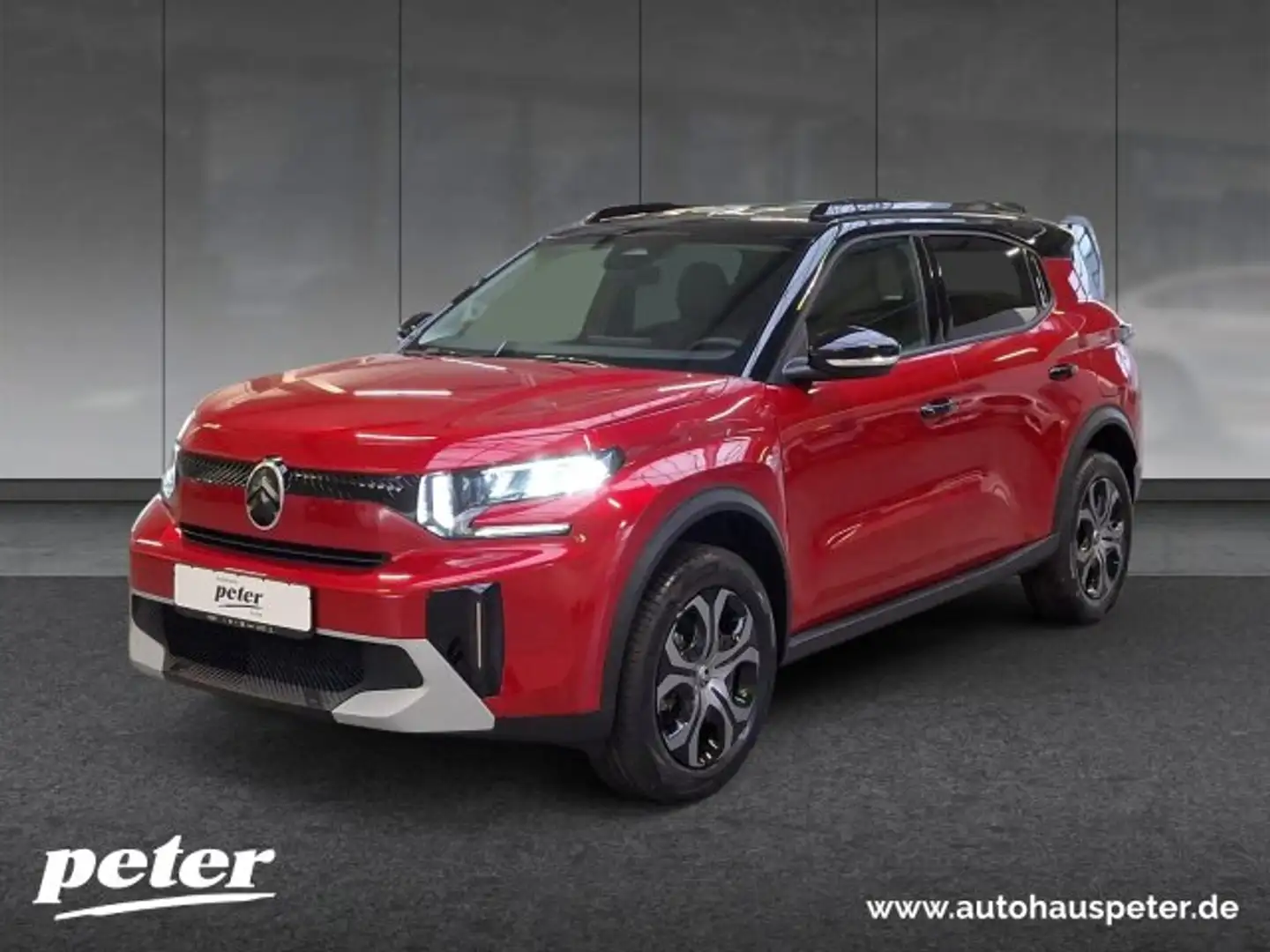 Citroen C3 Aircross C3 Aircross Plus Hybrid 145 DSC6 +LED+EPH+DAB+ Rot - 1