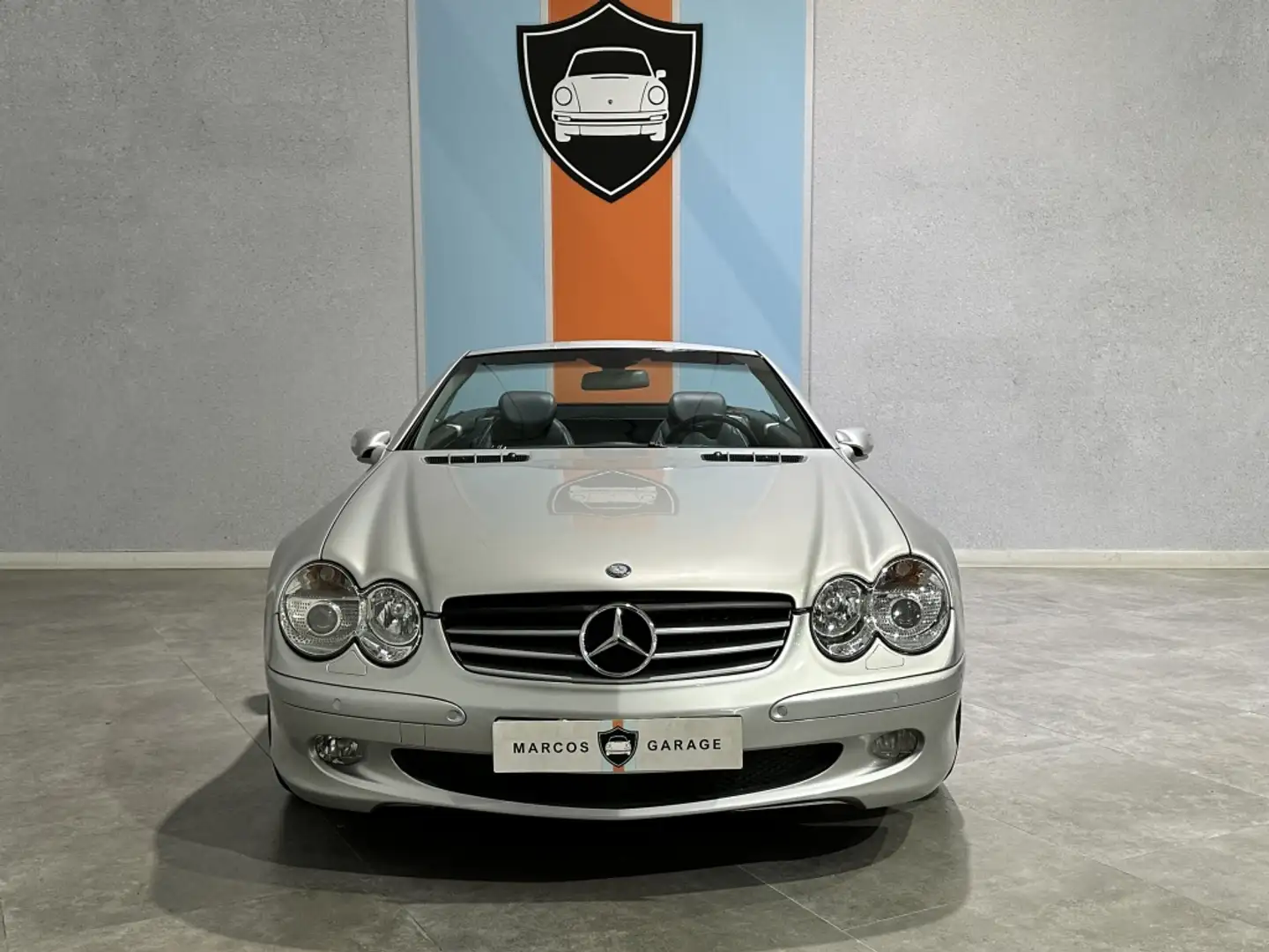 Mercedes-Benz SL 350 Aut. Plateado - 2
