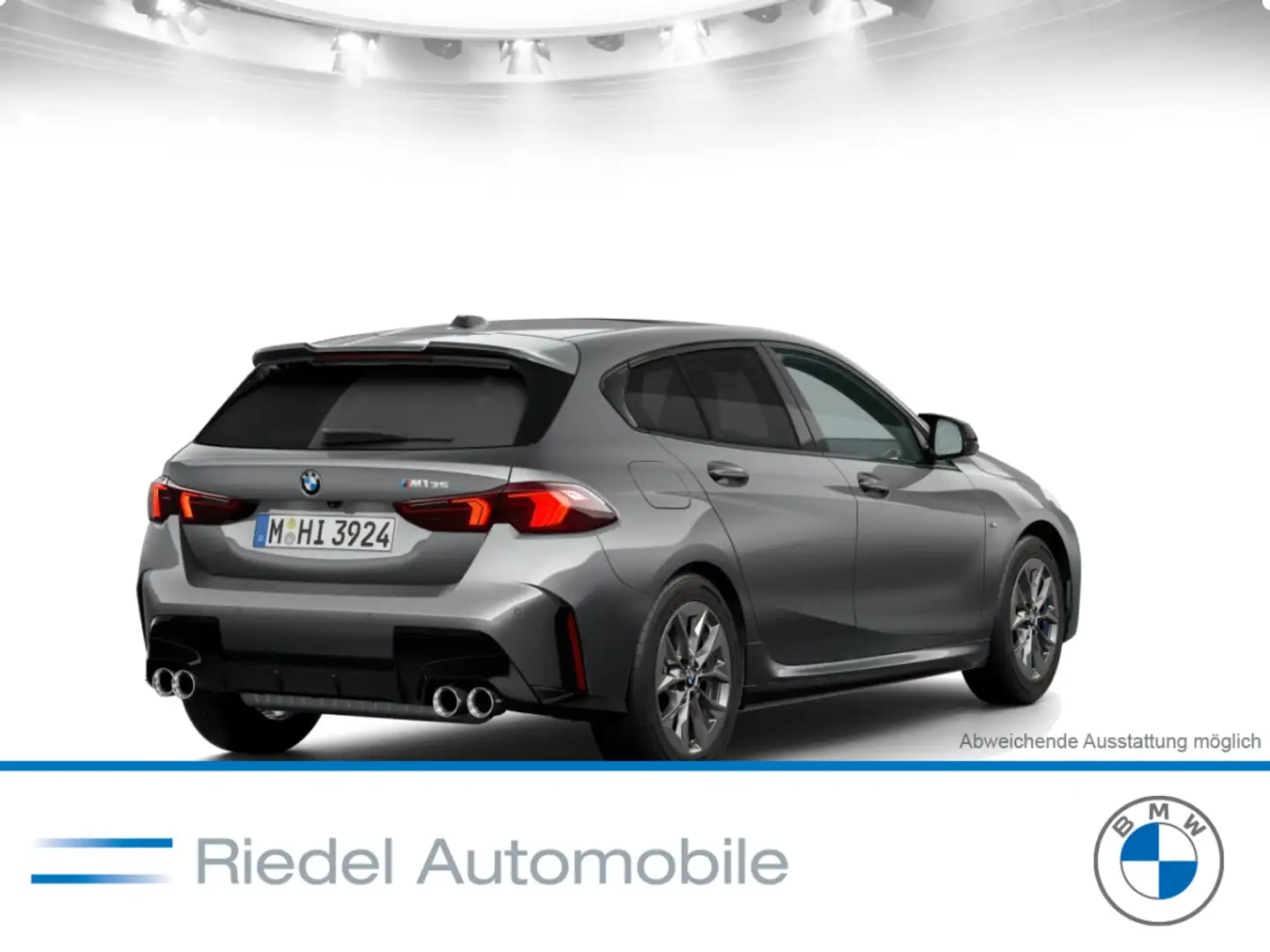 BMW 1er M Coupé M135 xDrive Head-Up*AdapFahrwerk*DAPro*h/k*PA+* Grau - 2