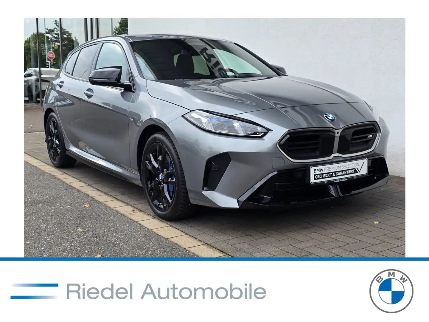 BMW 1er M Coupé M135 xDrive Head-Up*AdapFahrwerk*DAPro*h/k*PA+* Gris - 1