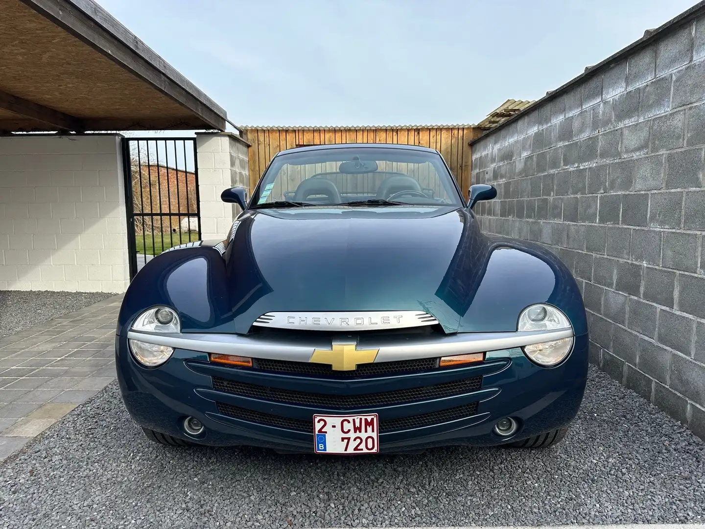 Chevrolet SSR 6.0 V8 Cabrio Automaat Leder Zetelverw 36000km Modrá - 2