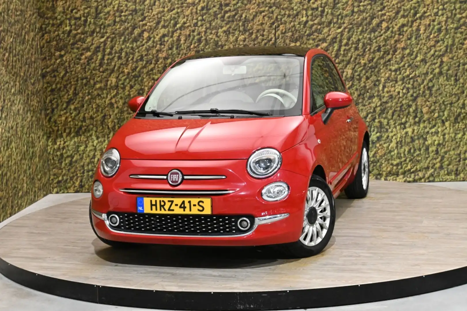 Fiat 500 1.2 Lounge | PDC | Cruise Rood - 1