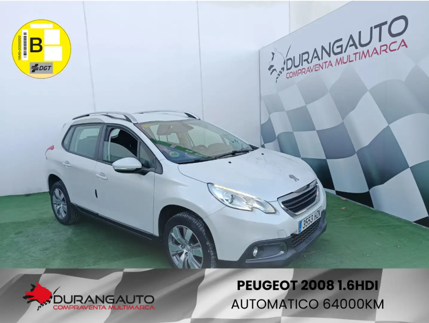Peugeot 2008 1.6 e-HDI Active CMP Blanco - 1