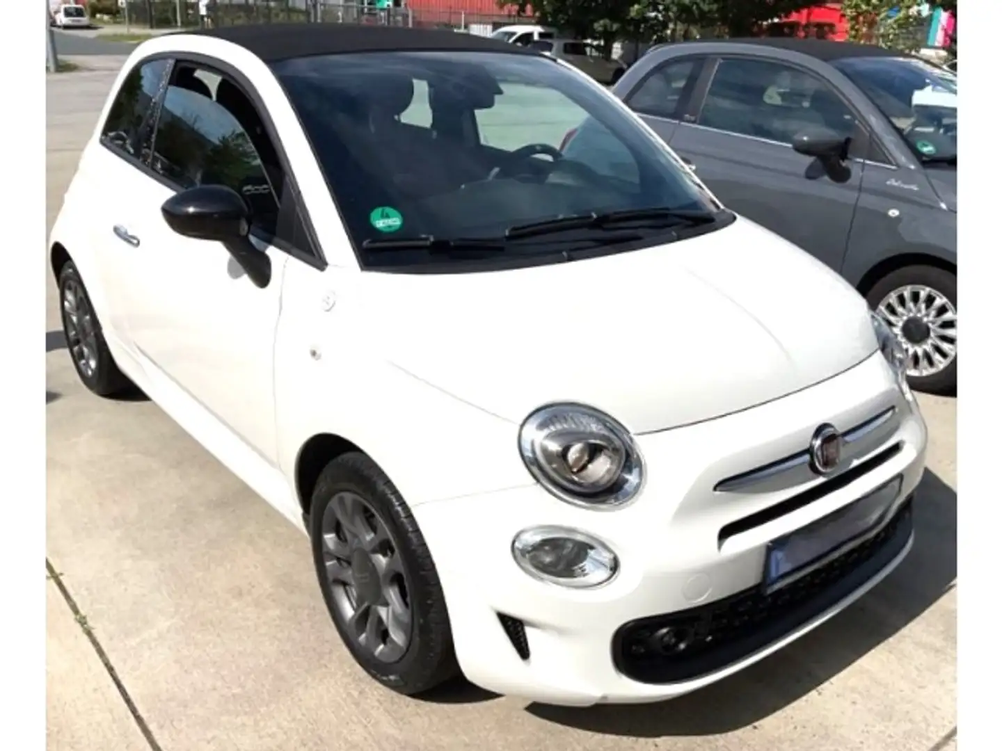 Fiat 500C Hey Google 1.0 Mild Hybrid EU6d MY21 Tech-Paket Weiß - 2