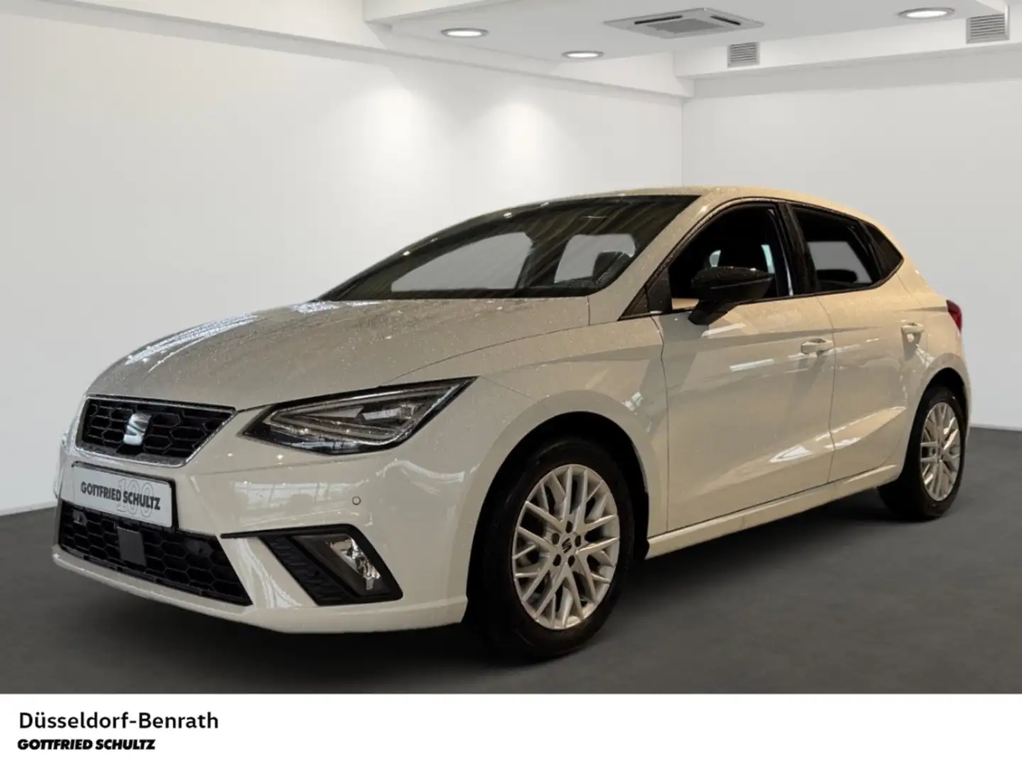SEAT Ibiza FR 1.0 TSI DSG Voll-LED Navi Einparkhilfe Rückfahr Weiß - 1