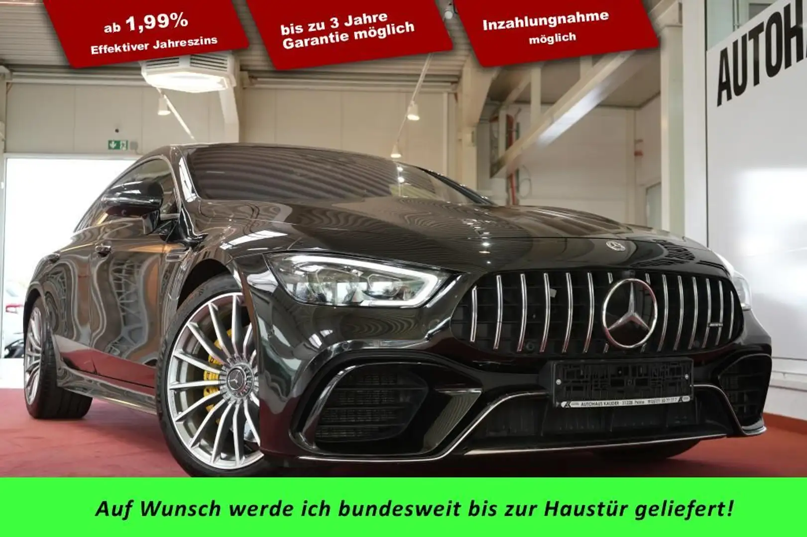 Mercedes-Benz AMG GT 63 S 4Matic+ Coupe AMG Speedshift*Pano* Schwarz - 1