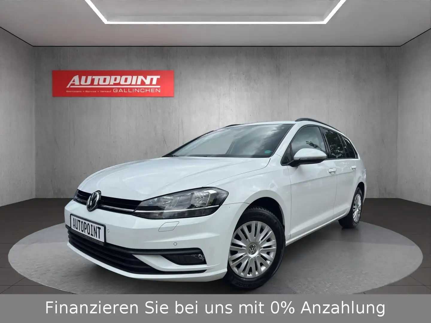 Volkswagen Golf VII Variant Trendline BMT/Start-Stopp+Mwst. Weiß - 1
